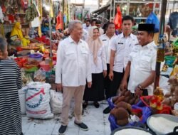 Jelang Ramadan 1447 H, Ketua DPRD Wajo Bersama Bupati Turun Langsung Pantau Harga Pangan di Pasar Mini Sengkang