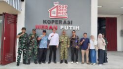 Dandim 1406/Wajo Dampingi Kunker Kementerian Koperasi RI, Tinjau Pembangunan KDKMP yang Rampung 100 Persen