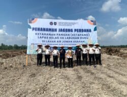 Bupati Asahan Hadiri Penanaman Jagung Perdana Program Ketahanan Pangan