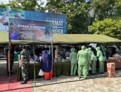 Sambut Idul Fitri 1447 H, Kodim 1406/Wajo Gelar Bazar Ramadan TNI Serentak untuk Masyarakat