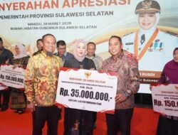 Terima Penghargaan 35 Juta dari Gubernur, Bupati Sebut Berkat Kerja Sama Lintas Sektor