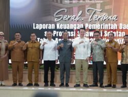 Pemkab Wajo Serahkan LKPD Tahun 2025 ke BPK Sulsel