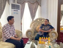 Bahas Adaptasi Perubahan Iklim, Yayasan Tim Layanan Kehutanan Temui Bupati Wajo