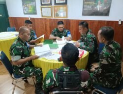 Sinergi Pengawasan dan Pembinaan, Kasi Log dan Pasilat Korem 141/TP Kunker ke Kodim 1406/Wajo