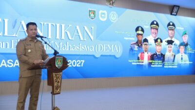 Wakil Bupati Asahan Hadiri Pelantikan DEMA IAIDU 2026-2027, Dorong Kolaborasi untuk Pembangunan Daerah