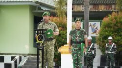 Dandim 1406/Wajo Pimpin Upacara Harkitnas ke-118, Prajurit Kodim 1406/Wajo Tunjukkan Semangat Kebangsaan
