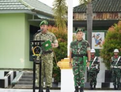 Dandim 1406/Wajo Pimpin Upacara Harkitnas ke-118, Prajurit Kodim 1406/Wajo Tunjukkan Semangat Kebangsaan