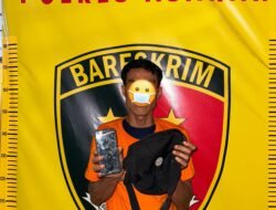 Polsek Bandar Pulau Tangkap Pengedar Sabu