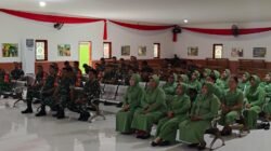 Kodim 1406/Wajo Perkuat Edukasi Kesehatan Prajurit dan Persit Melalui Sosialisasi HIV/AIDS, Kanker Payudara, dan Hepatitis