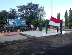 Semangat Nasionalisme Terus Dijaga, Kodim 1406/Wajo Laksanakan Upacara Bendera Rutin Mingguan