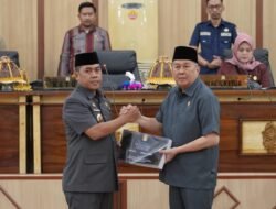 Hadiri Sidang Paripurna DPRD Ranperda LKPJ 2025, Bupati : Wajo Raih WTP Dari BPK