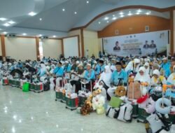 Jamaah Haji Kloter 7 Asahan Tiba di Tanah Air, Satu Orang Masih Dirawat di Tanah Suci