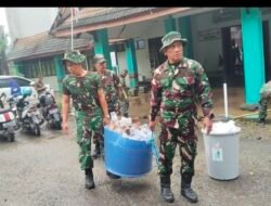 Karya Bakti Bersama di Stadion Andi Ninnong, Kodim 1406/Wajo Dukung Wajo Bersih dan Sehat