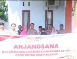 Sambut HUT Bhayangkara ke-80, Kapolres Wajo Kunjungi Purnawirawan dan Serahkan Bantuan