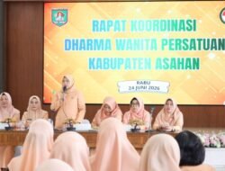 Dharma Wanita Persatuan Kabupaten Asahan Gelar Rapat Koordinasi