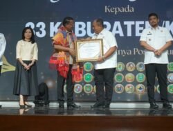 Dukung Akses Keadilan, Bupati Asahan Terima Penghargaan dari Menteri Hukum RI