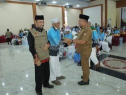 Wakil Bupati Asahan Sambut Langsung Kepulangan Jamaah Haji Kloter 7 di Asrama Haji Medan