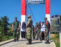 Kunjungan Kerja Danrem 141/Toddopuli, Cek Langsung Progres dan Kualitas Pembangunan Di Wilayah Kodim 1406/Wajo