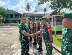 Kunker Hari Kedua di Wajo, Danrem 141/Toddopuli Tinjau Koramil Jajaran Kodim 1406/Wajo dan Beri Arahan Langsung kepada Babinsa