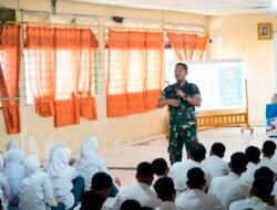 Dandim 1406/Wajo Motivasi Generasi Muda, Sosialisasikan Rekrutmen Bintara dan Tamtama TNI AD TA 2026 di SMKN 1 Wajo
