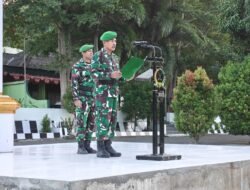 Kasdim 1406/Wajo Pimpin Upacara Bendera Hari Senin, Tegaskan Semangat Pengabdian dan Profesionalisme Prajurit