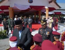 Bupati Asahan Hadiri Upacara Peringatan HUT Bhayangkara ke-80 di Lapangan Adhi Pradana