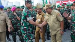 Momen Haru Penyambutan Satgas Pamtas Yonif 126/KC Kembali Bertugas di Asahan