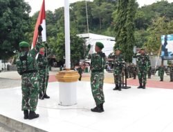 Awali Pekan dengan Semangat Pengabdian, Kodim 1406/Wajo Gelar Upacara Bendera Rutin
