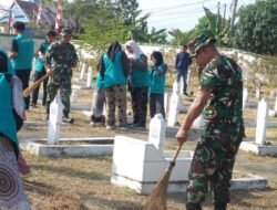Sambut HUT ke-81 RI, Kodim 1406/Wajo Gelar Karya Bakti di TMP Empagae
