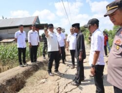 Pastikan Penanganan Dampak Longsor, Bupati Kunjungi Lokasi