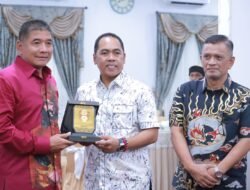 Perkuat Komunikasi dan Sinergitas, A. Rosman Terima Kunjungan Pangdam XIV Hasanuddin
