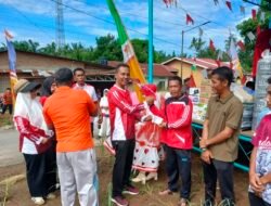 Menyambut HUT RI ke‑81, Kepala Desa Silau Maraja Gelar Gerak Jalan Hingga Hadiah Undian