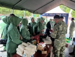 Kodim 1406/Wajo Gelar Bazar Pasar Murah, Semarak HUT ke-81 TNI Hadir untuk Masyarakat