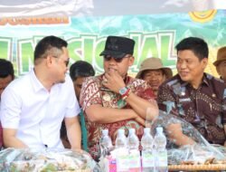 Bupati Wajo Hadiri Peringatan Hari Tani Nasional dan Pesta Panen di Talotenreng