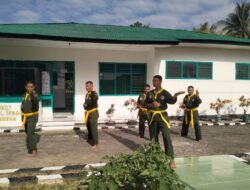 Tingkatkan Profesionalisme Prajurit, Ranting Padepokan PSM Kodim 1406/Wajo Rutin Gelar Latihan Pencak Silat Militer
