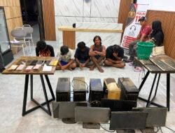 Polres Asahan Bongkar Jaringan Judi Online di Bagan Asahan, 8 Orang Diamanka