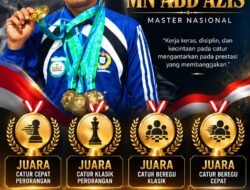 Mengenal MN Abd Azis, Master Catur yang Bikin Percasi Wajo Percaya Diri Tatap Porprov Sulsel