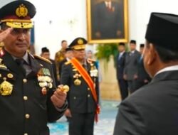 Presiden Prabowo Resmi Lantik Komjen Suyudi Ario Seto sebagai Kapolri